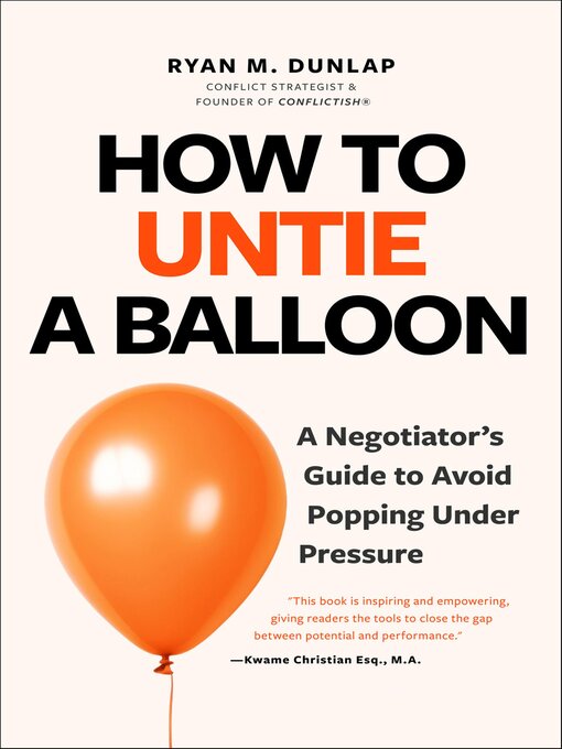 Cover image for How to Untie a Balloon